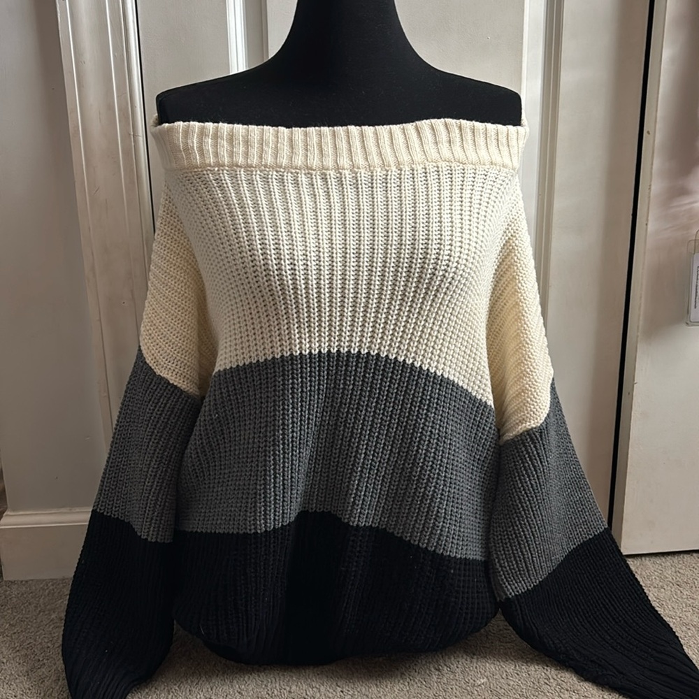 Striped sweater